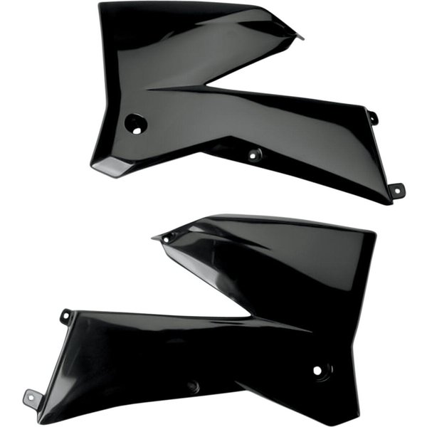 KT03084#001 - UFO Radiator Scoops For KTM EXC125 2005-2007 - Black