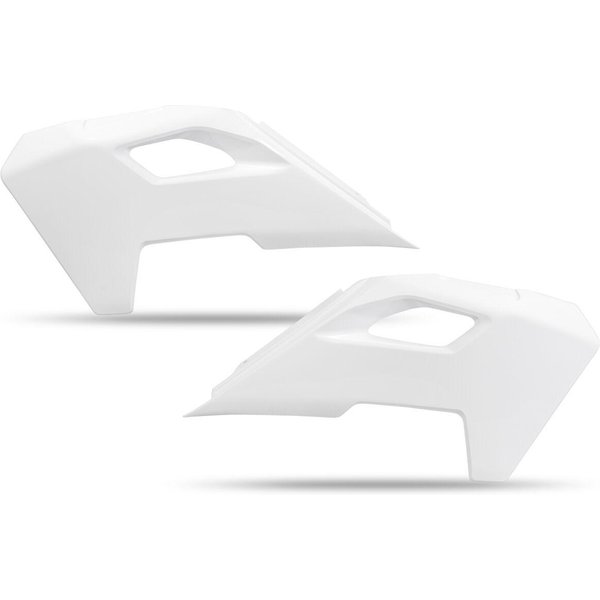 HU04308#040 - UFO Radiator Scoops For Husqvarna FC250 2023-2024 - White