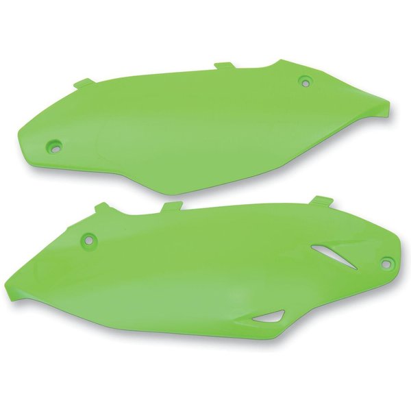 KA04720#026 - UFO Side Panels For Kawasaki KXF250 2013-2016 - Green/KX Green