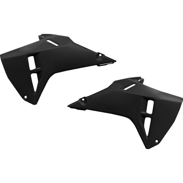 HO05614#001 - UFO Radiator Scoops For Honda CRF250R 2025 - Black