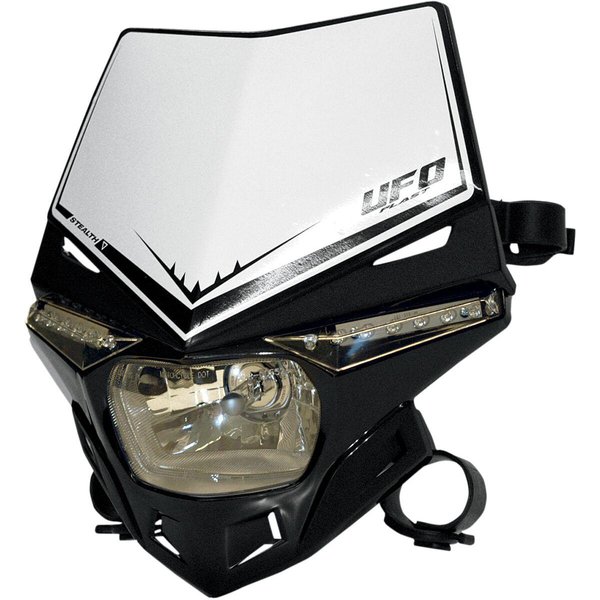 PF01715#001 - UFO Two-Piece Stealth Headlight System - Black