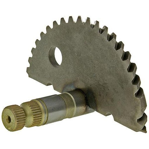 12717 - 101 Octane Kickstart Shaft For Sym ALLO 50 2012-2020 - Brass