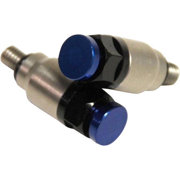 BVS-5MMB - KSX Fork Air Bleeders For Showa/KYB Forks - Blue/Silver