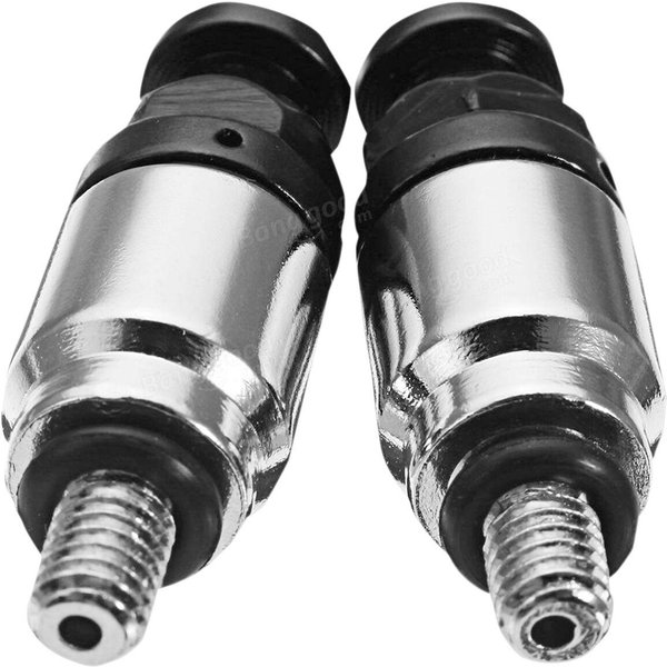 BVS-4MMBK - KSX Fork Air Bleeders For WP Forks - Black/Silver