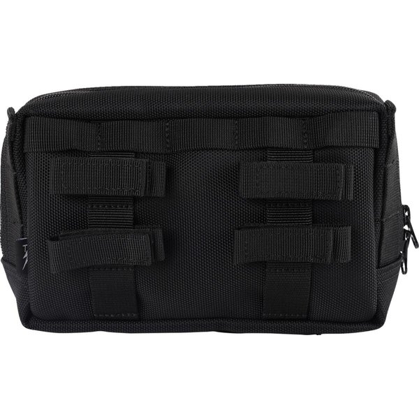 THB-0003 - Thrashin Supply Co Handlebar Plus Bag Black - 12.5cm (5") x 22.9cm (9") x 10 cm (4")