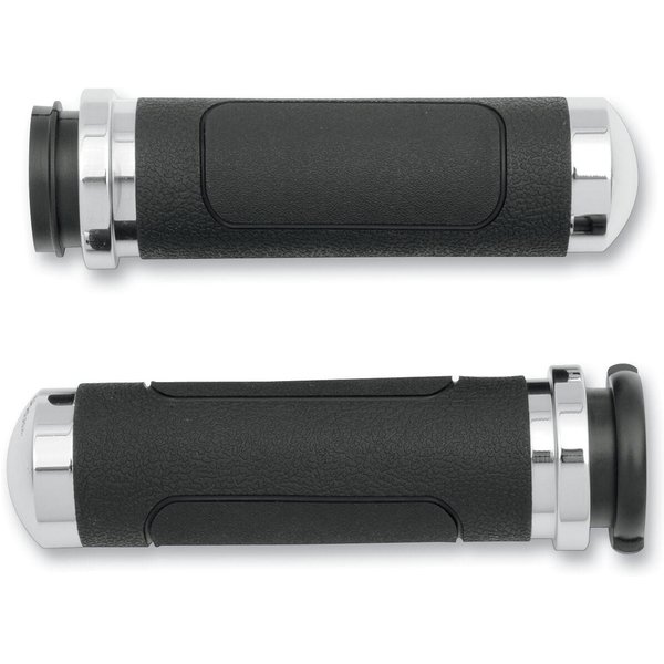 VT-62-CH-FLY - Avon Grips V-Cruiser Grips For Harley Davidson FLDE 1750 2018-2020 - Polished