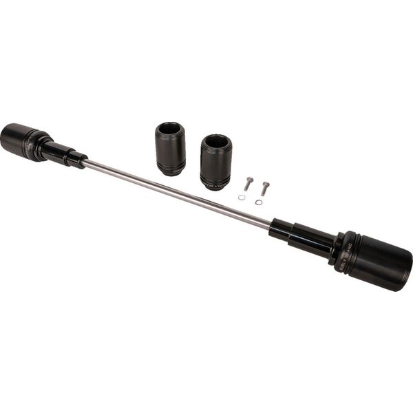 B10-3008B - Burly Axle Frame Sliders For Honda CMX 1100 2021-2024 Front & Rear - Black