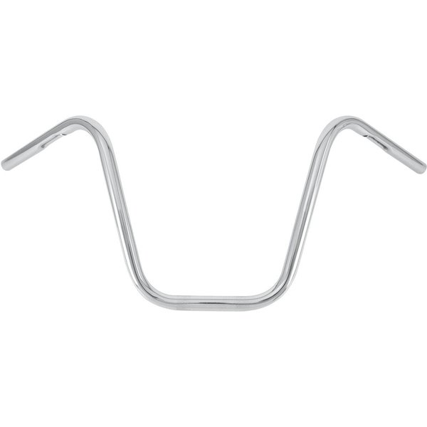 B28-349 - Burly 1" Narrow Bottom Ape Hanger Handlebar For Harley Davidson XL 1200 C 2016-2020 30.5 cm (12") - Chrome