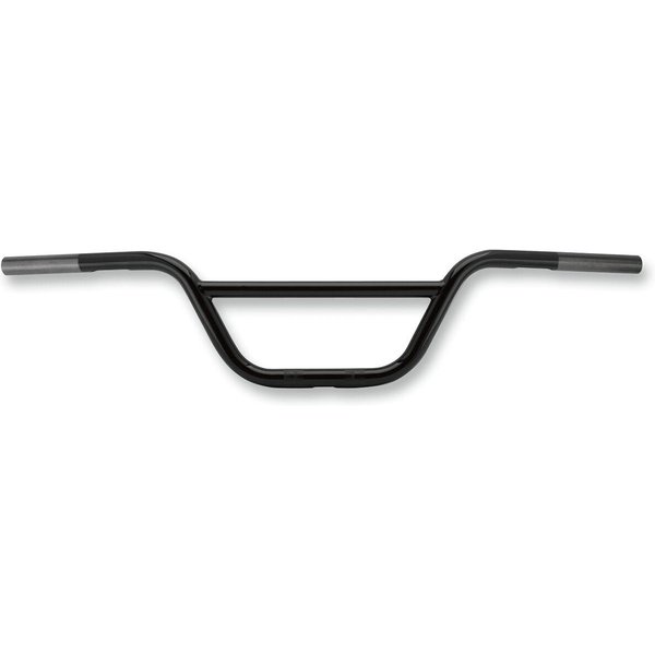 B12-6020B - Burly 1" Scrambler Handlebar For Harley Davidson XL 1200 C 2016-2020 15 cm (6") - Black