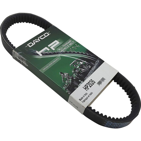 HP2026 - Dayco High Performance Drive Belt For Kawasaki KAF 620 2X4 2001-2013 - Black