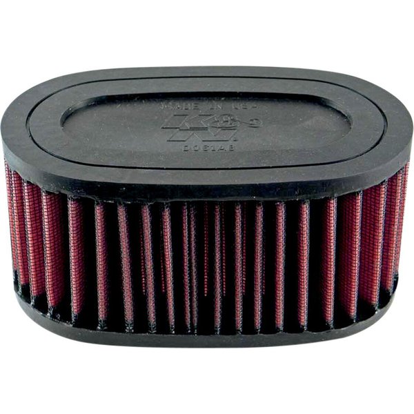 HA-7500 - K&N High Flow Air Filter For Honda VT 750 C 1997-2001 - Black/Red