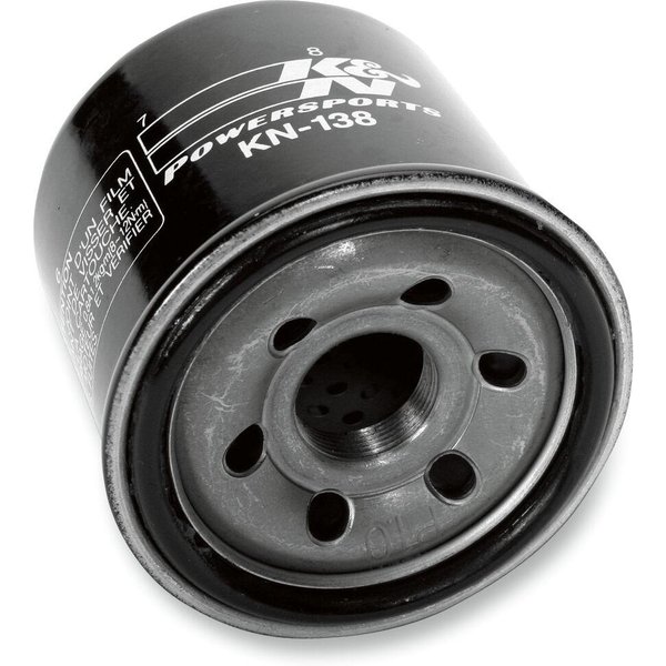 KN-138 - K&N Performance Oil Filter For Arctic Cat Textron 400 2X4 2007-2008 - Black