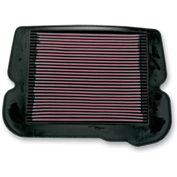 HA-8088 - K&N High Flow Air Filter For Honda GL 1500 1988-1990 - Black/Red