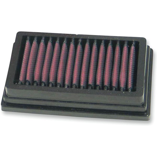 BM-1204 - K&N High Flow Air Filter For BMW R 1200 GS 2004-2013 - Black/Red