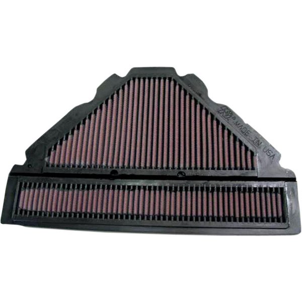 YA-6096 - K&N High Flow Air Filter For Yamaha YZF 600 R 1996-2002 - Black/Red