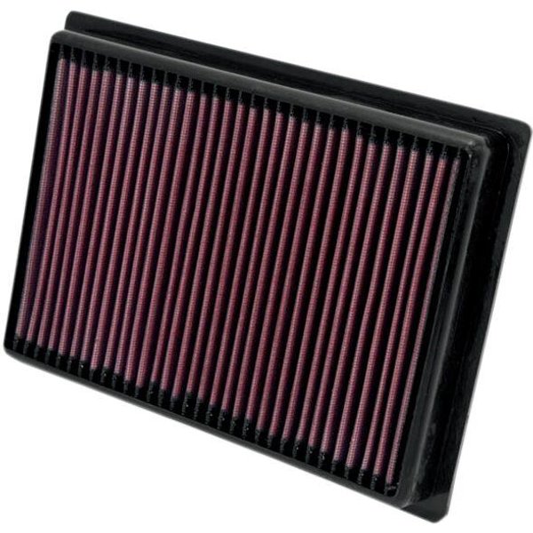 PL-5712 - K&N High Flow Air Filter For Polaris Ranger 1000 4X4 2015-2018 - Black/Red