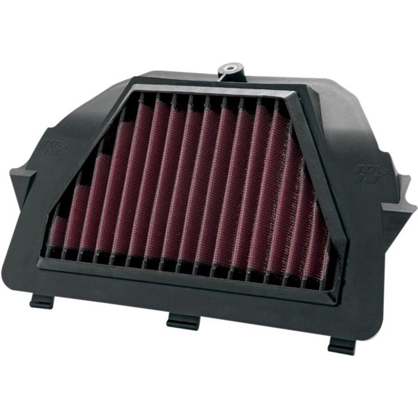 YA-6008R - K&N Race Spec High Flow Air Filter For Yamaha YZF-R3 2016 - Black/Red