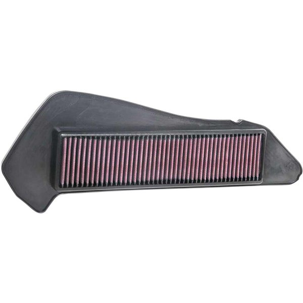 YA-2918 - K&N High Flow Air Filter For Yamaha CZD 300 A 2017-2022 - Black/Red