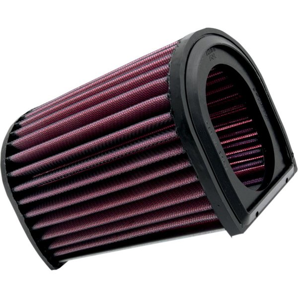 YA-1301 - K&N High Flow Air Filter For Yamaha FJR 1300 2001-2005 - Black/Red