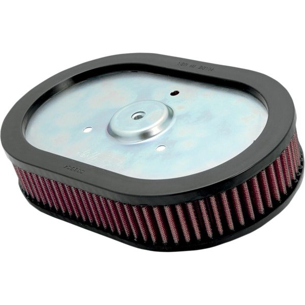 HD-0910 - K&N High Flow Air Filter For Harley Davidson FLD 1690 2016 - Black/Red