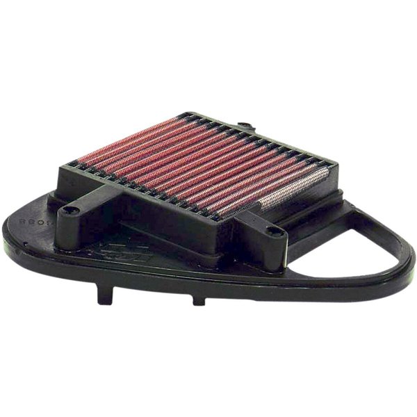 HA-6088 - K&N High Flow Air Filter For Honda VT 600 C 1988-1999 - Black/Red