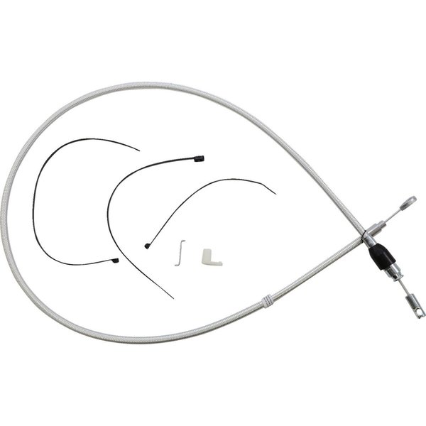 323416HE - Magnum Shielding Sterling Chromite II Quick Connect Clutch Cable For Harley Davidson FLDE 1750 2018-2020 127 cm (50") - Chrome