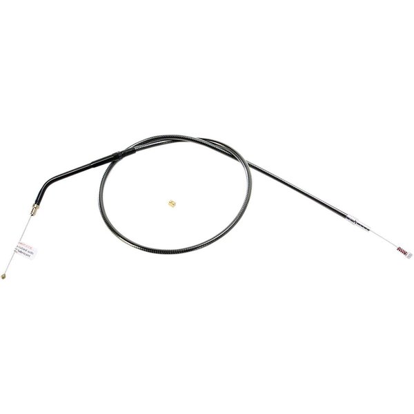 4436 - Magnum Shielding Pearl Braided Throttle/Idle Cable For Harley Davidson XL 1200 C 2007-2020 76 cm (30") - Black