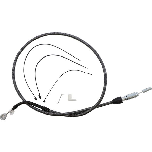7871172 - Magnum Shielding KarbonFibr Designer Handlebar Cable Install Kit For Harley Davidson FLH 1868 2021 38 - 43cm (15" - 17") - Carbon Fiber/Silver