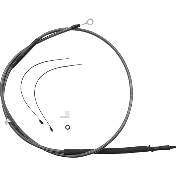4871001 - Magnum Shielding Pearl Designer Handlebar Cable Install Kit For Harley Davidson FLHR 1750 2021-2022 30.5 - 35.5cm (12" - 14") - Black