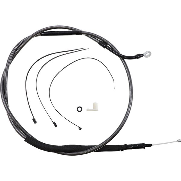 42364HE - Magnum Shielding Pearl Clutch Cable For Harley Davidson FLH 1868 2021 177 cm (69-3/4") - Black