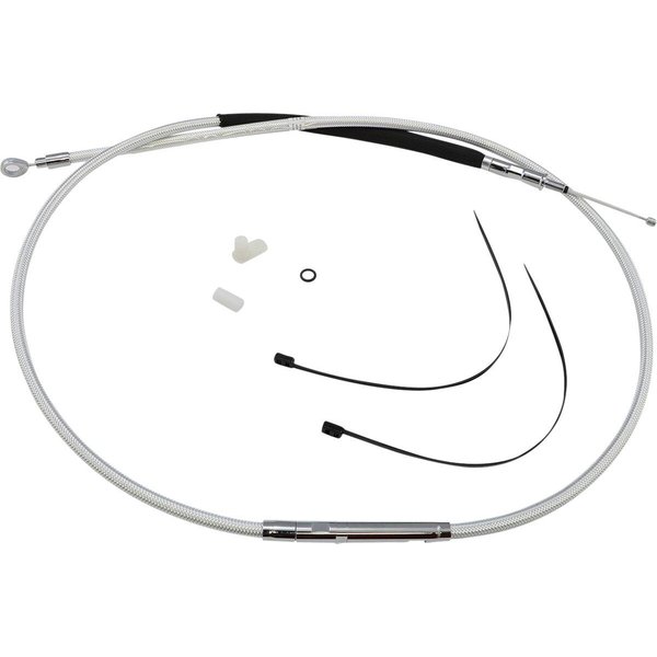 322810 - Magnum Shielding Sterling Chromite II Clutch Cable For Harley Davidson FLD 1690 2012-2013 169.5 cm (66-11/16") - Chrome