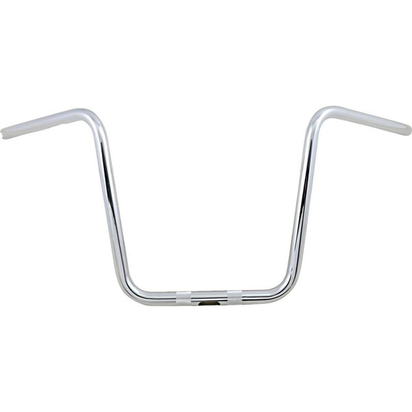 3HB-0512 - Magnum Shielding 1" Handlebar For Harley Davidson FLD 1690 2012-2013 - Chrome Rise 30.5cm