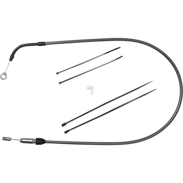 42356HE - Magnum Shielding Pearl Quick Connect Clutch Cable For Harley Davidson FLDE 1750 2018-2020 114.5 cm (45") - Black