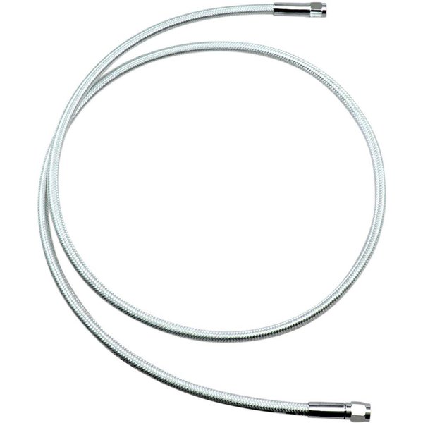 AS3548 - Magnum Shielding Braided Universal ABS Brake Hose 122 cm (48") - Chrome/Sterling Chromite® II