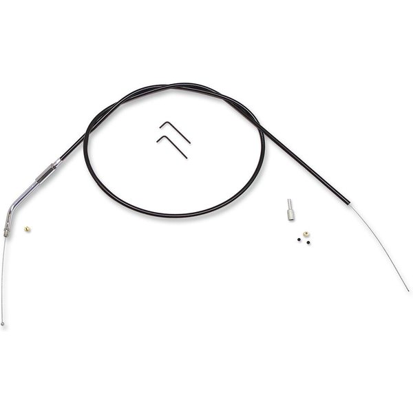 493639 - Magnum Shielding BYO Build Your Own Control Cable Kit For Harley Davidson FLH 132 cm (52") - Black/Chrome