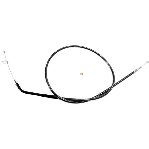 4336 - Magnum Shielding Pearl Braided Throttle/Idle Cable For Harley Davidson XL 1200 C 2007-2020 76 cm (30") - Black