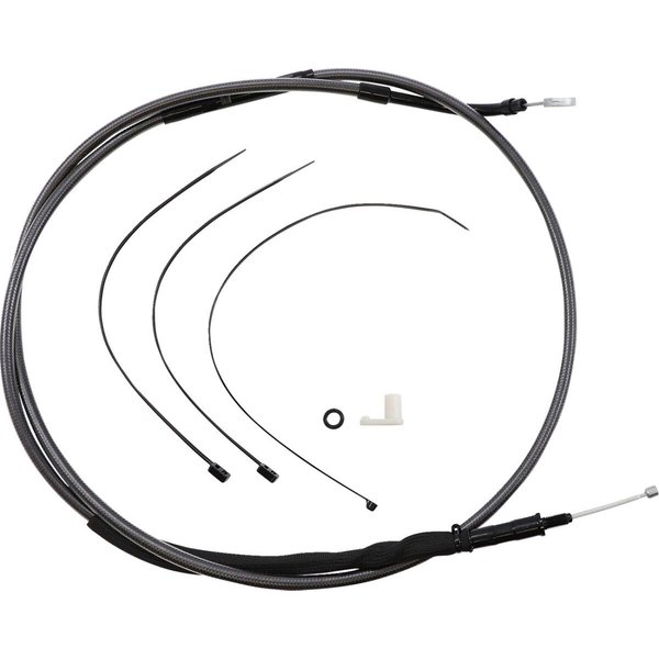 42368HE - Magnum Shielding Pearl Clutch Cable For Harley Davidson FLH 1868 2021 187.5 cm (73-3/4") - Black