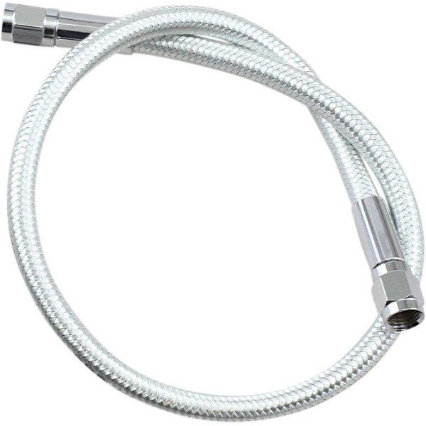 AS3519 - Magnum Shielding Braided Universal ABS Brake Hose 48.5 cm (19") - Chrome/Sterling Chromite® II
