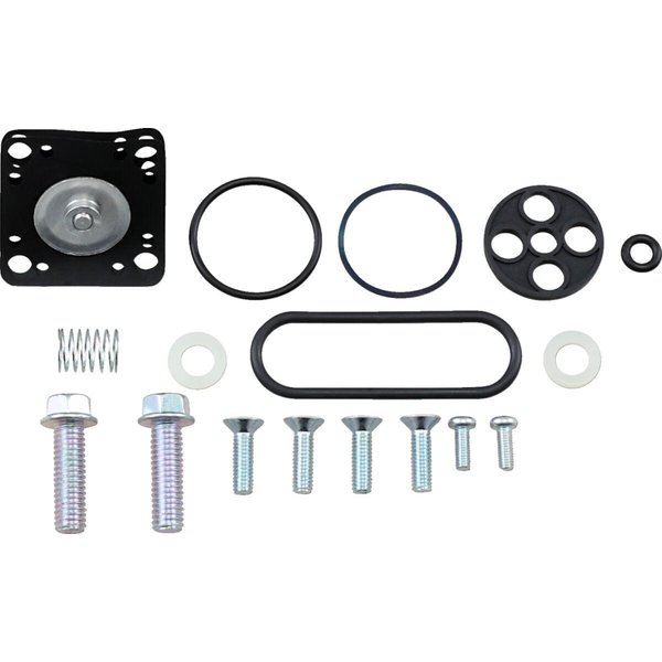 60-1082 - Parts Unlimited Petcock Repair Kit For Kawasaki EN450 1990 - Black/Silver