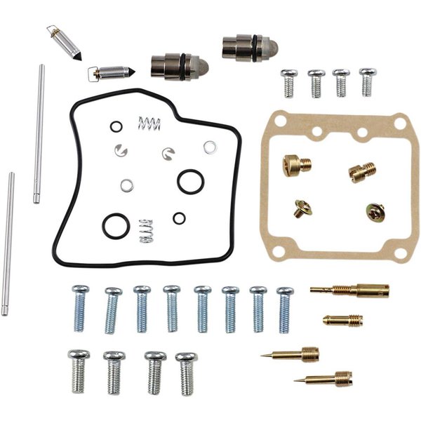 26-1703 - Parts Unlimited Carburettor Repair Kit For Suzuki VZ 800 1997-2003 - Black/Gold/Silver