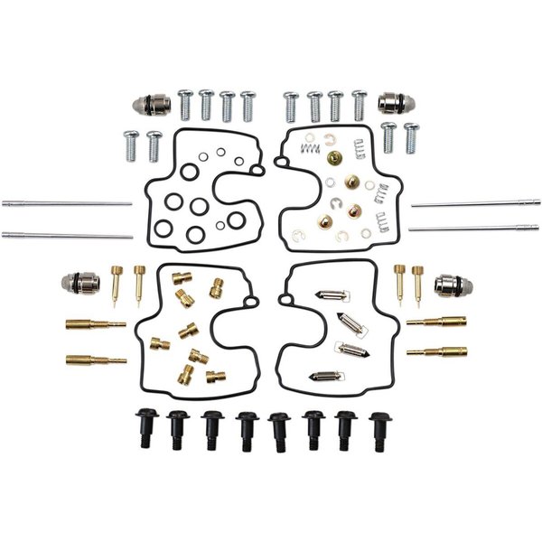 26-1711 - Parts Unlimited Carburettor Repair Kit For Suzuki GSX-R 750 1996-1997 - Black/Gold/Silver