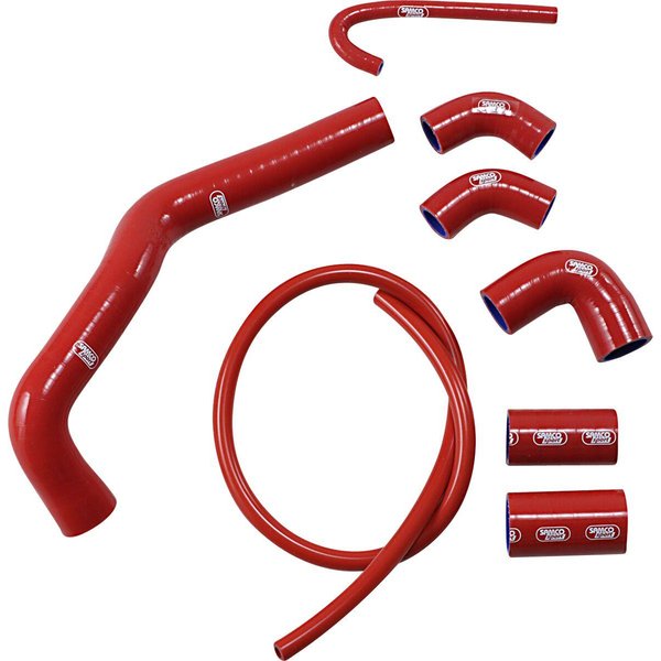 DUC-32-RD - Samco Radiator Hose Kit For Ducati Panigale V4 1000 R 2019-2020 - Red
