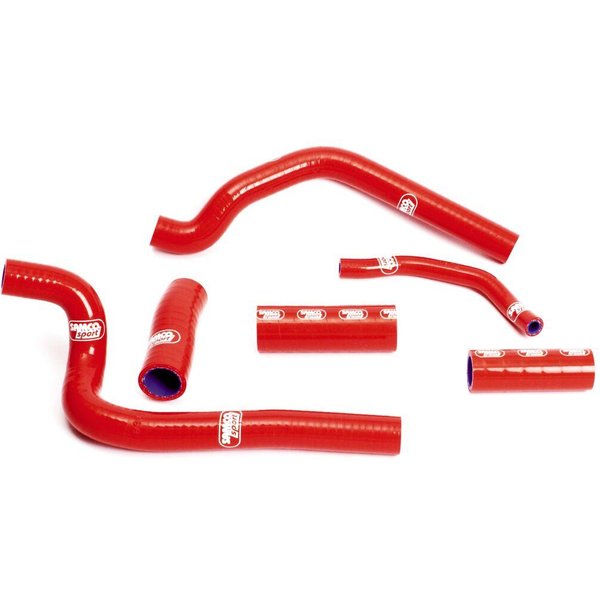 HON-18-RD - Samco Radiator Hose Kit For Honda CR500 1988-2001 - Red