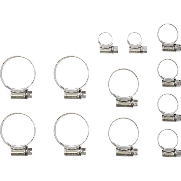CK YAM-95 - Samco Radiator Clamp Kit For Yamaha MT-09 2021-2023 - Silver