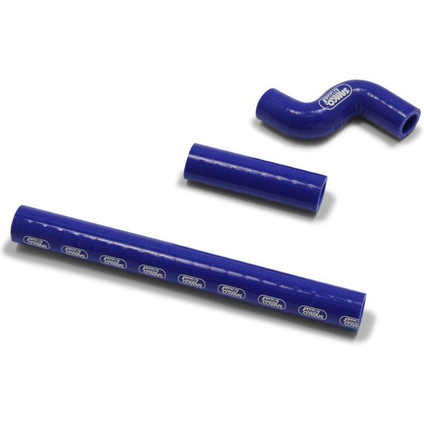 KTM-99 - Samco Thermostat Bypass Radiator Hose Kit For Husqvarna TE 250 I 2019 - Blue