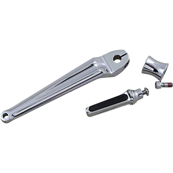 0034-1080-CH - Performance Machine Contour Gear Pedal & Spacer For Harley Davidson FLDE 1750 2018 - Chrome