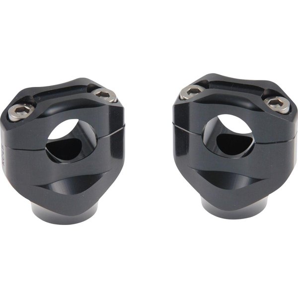HD-ROD036 - Cult Werk Handlebar Risers For Harley Davidson VRSCA 1130 2002-2006 - Black