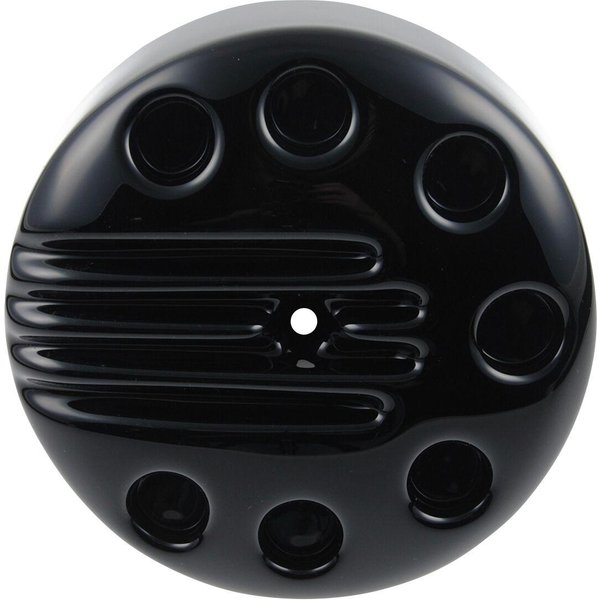 HD-SPO080 - Cult Werk Slotted Air Filter Cover For Harley Davidson XL1200C 2016-2020 - Gloss Black