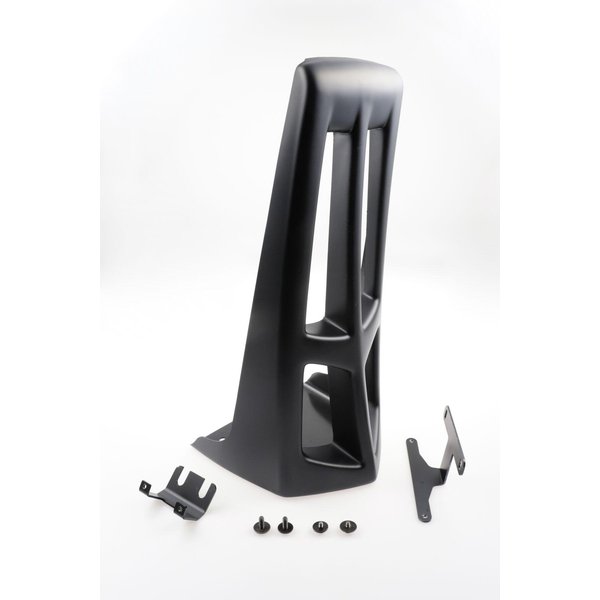 HD-BRO067 - Cult Werk Spoiler Custom For Harley Davidson FLDE 1750 2018-2020 Front - Black
