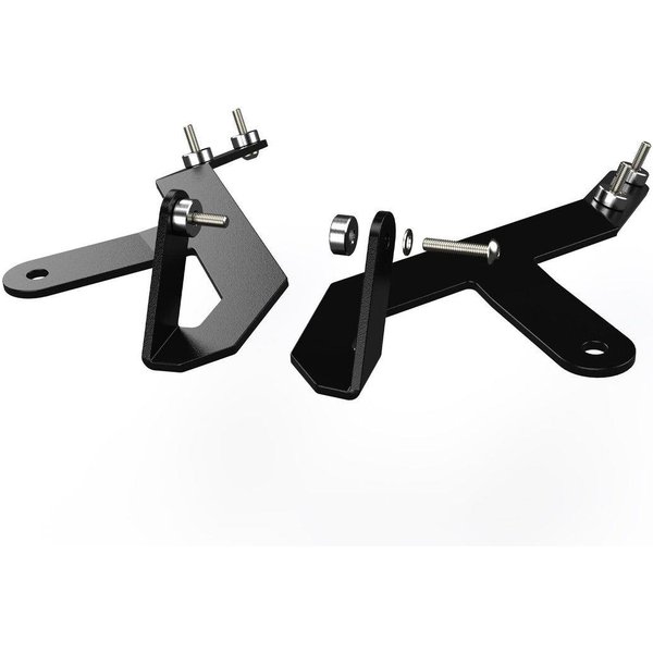 LAH.04.10500 - Denali Driving Light Mount For KTM Super Adventure 1290 R 2021-2022 Black